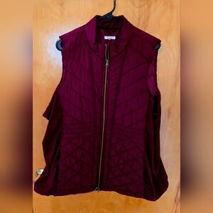 Maroon Maurices Vest